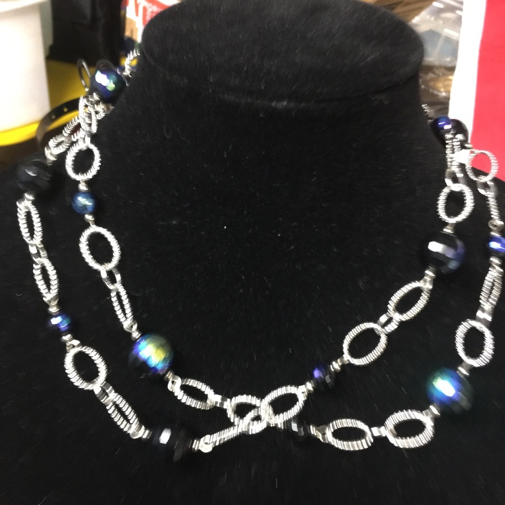 Necklace and Earrings